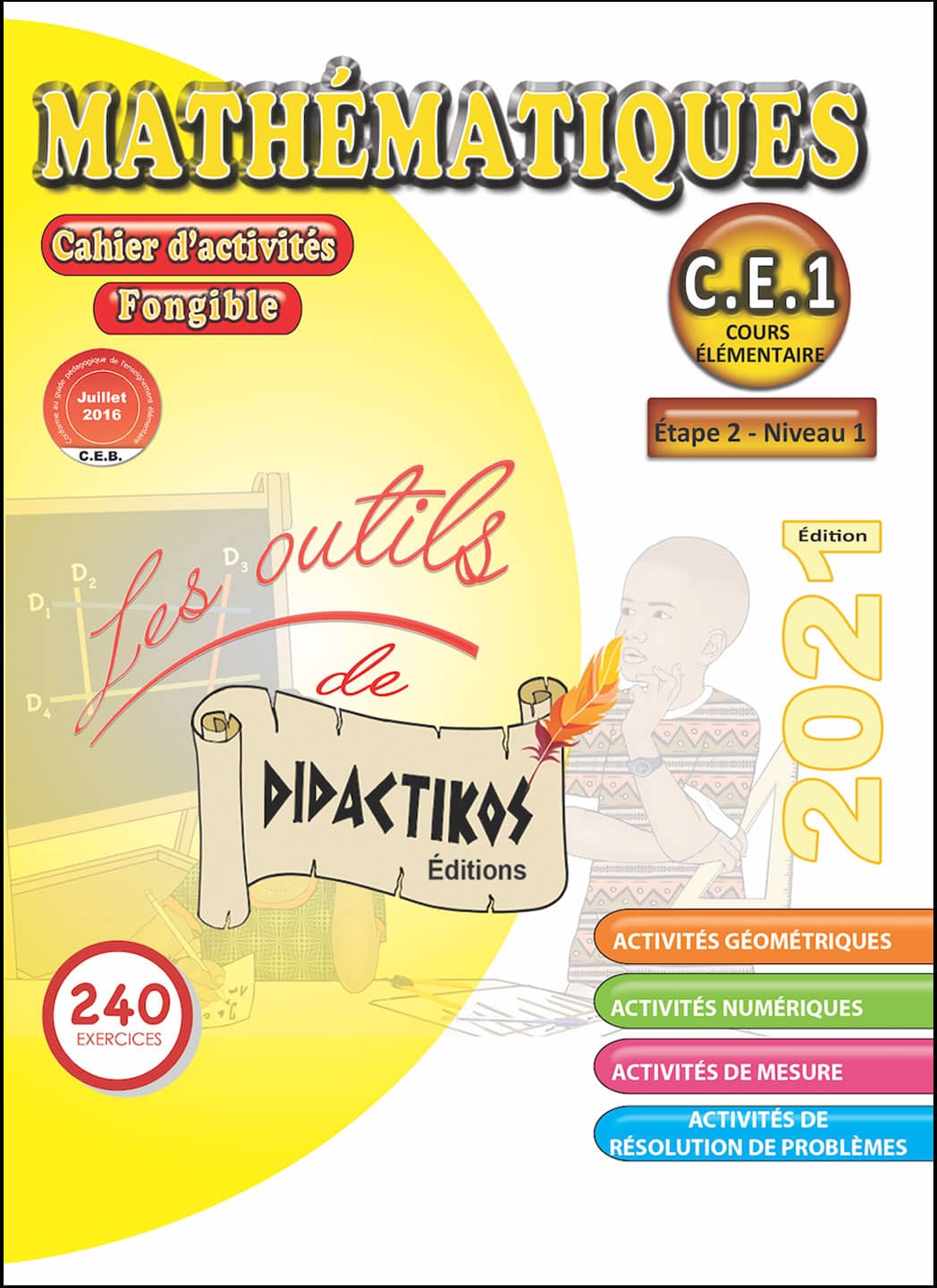 Cahier d'activités maths C.E.1