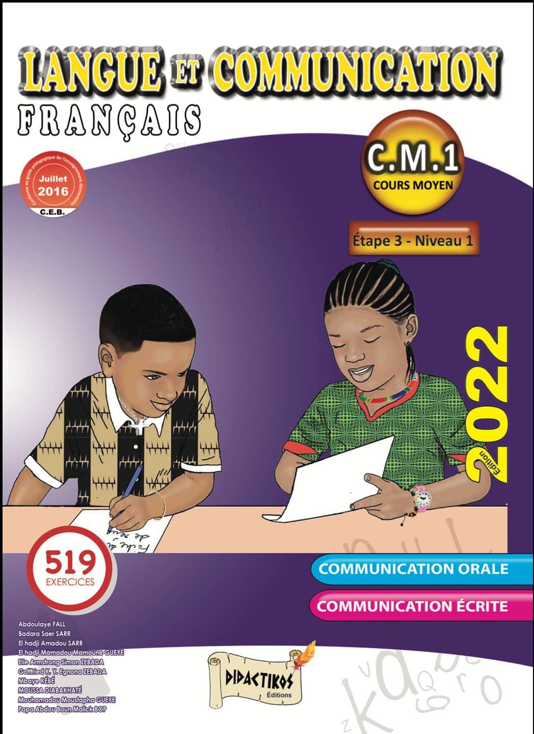 livre de langue et communication ce1