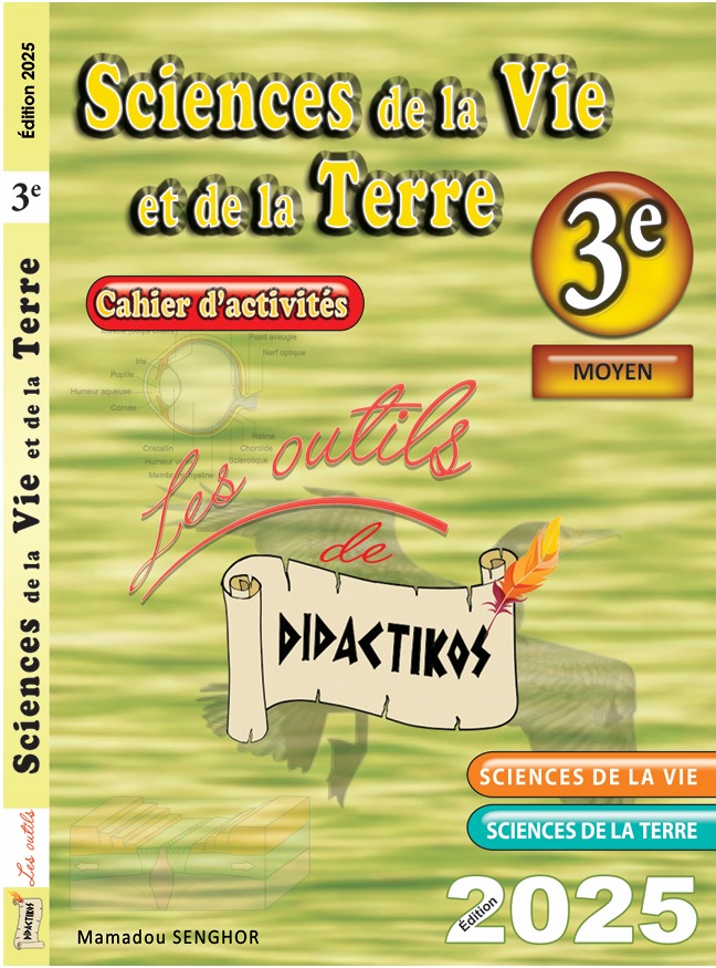 Cahier d'activités science de la vie et de la terre 3éme